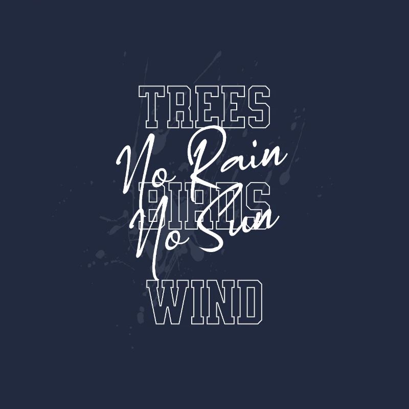 Forests and Wind Creative Print