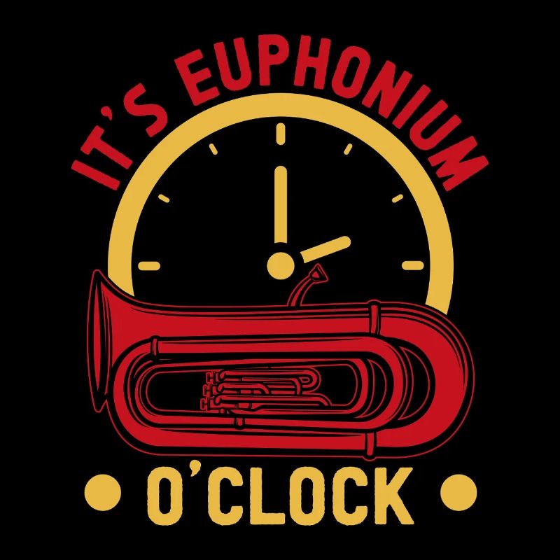 Euphonium It's O'Clock Baryton Marching Band