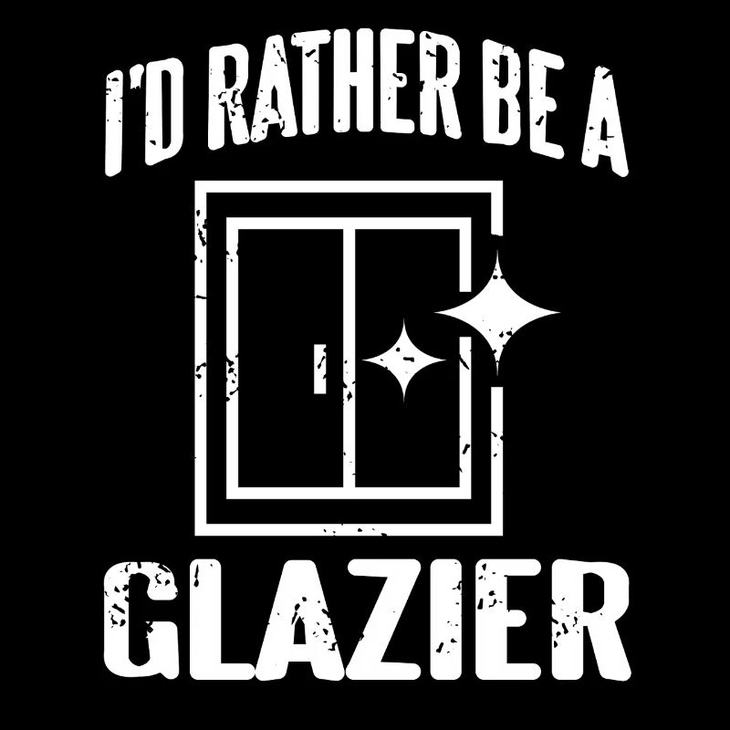 Bold Glazier Job Pride Graphic Humor