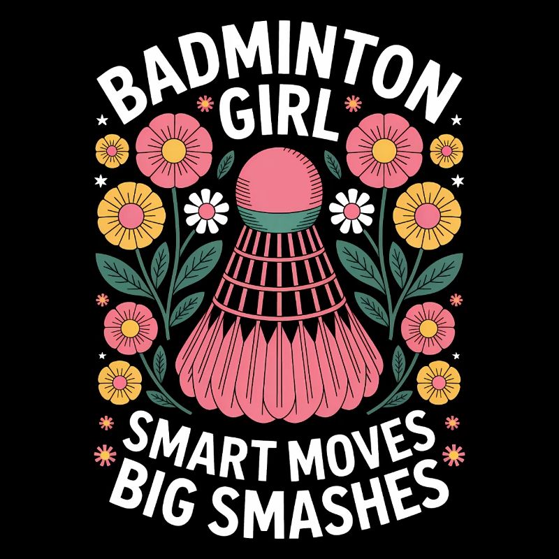 Badminton Spruch Mädchen Lustig Badminton Geschenk