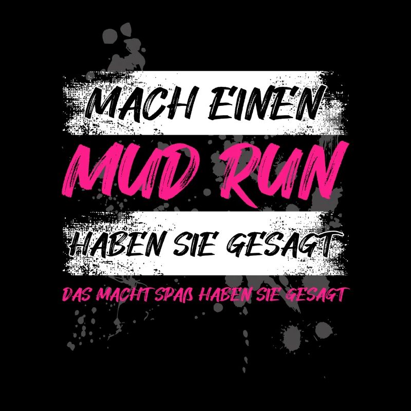 Mach einen Mud run Schlammlauf Mud Run Muddy Race