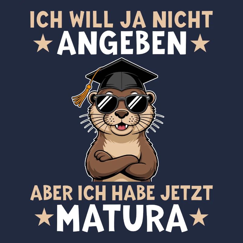 Final exam passed Otter Matura Graduation