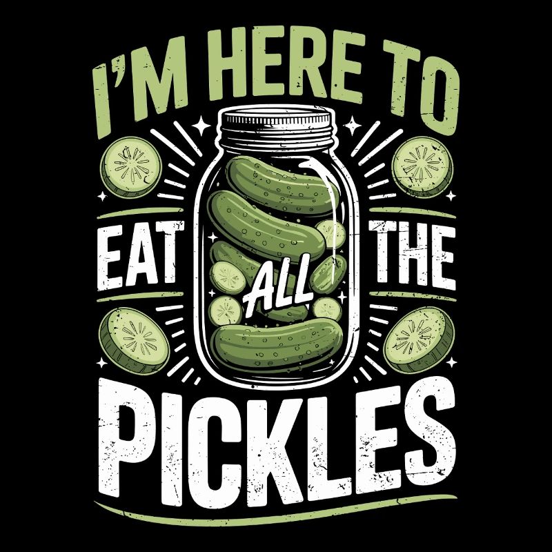 Concombres ici pour manger tous les cornichons
