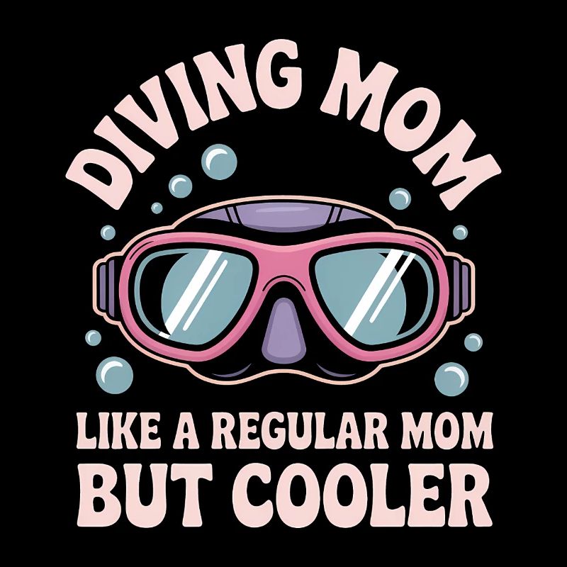 Diving Saying Mom Funny Diving Gift