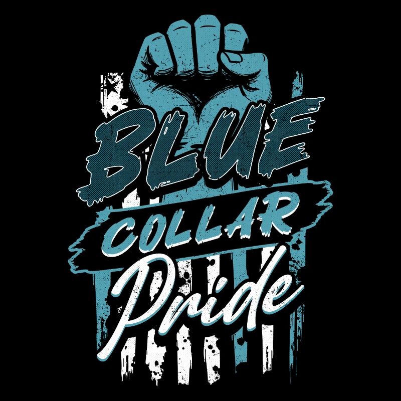 Blue Collar Arbeiter Handwerk Bauarbeiter