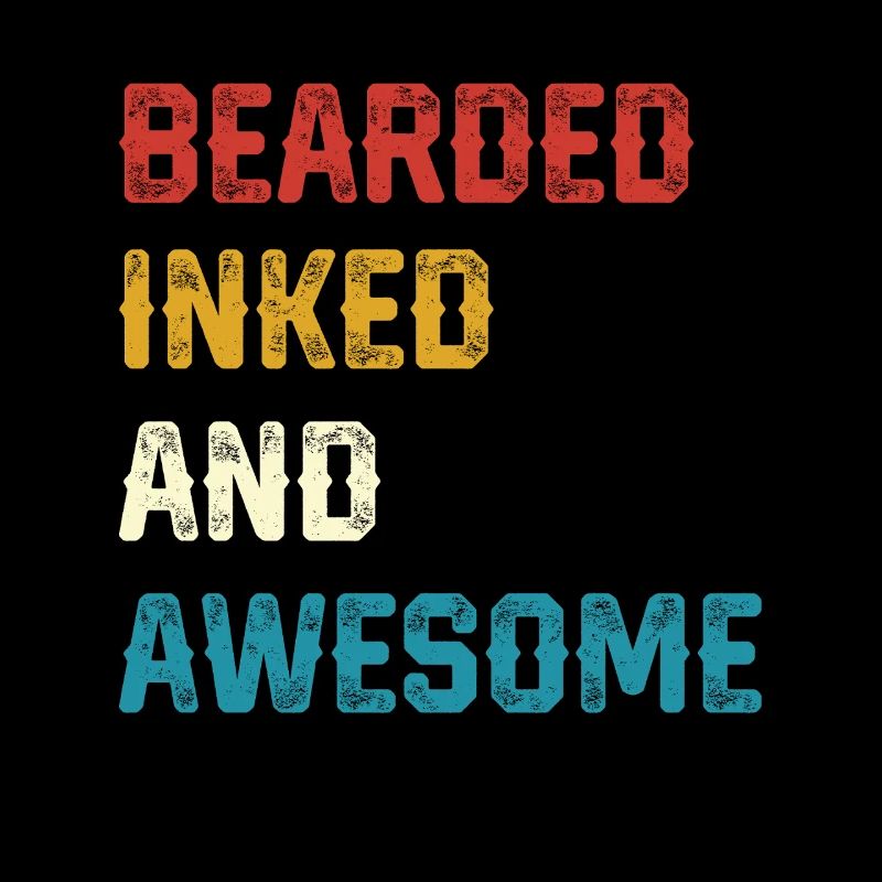 Bearded Inked and Awesome
