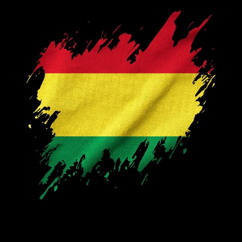 Drapeau bolivien, style déchiré