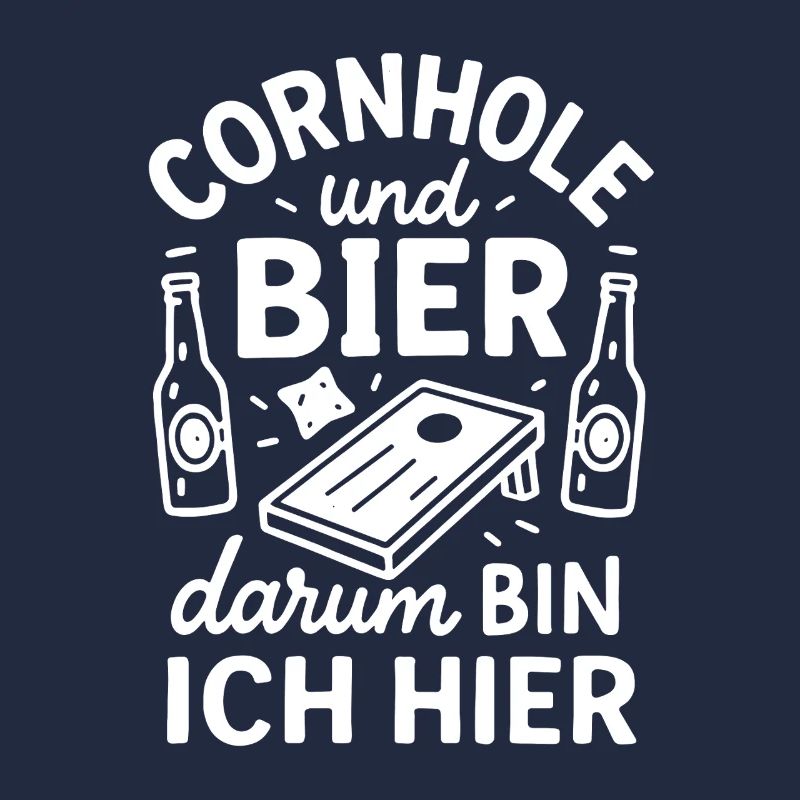 Cornhole und Bier - Darum bin ich hier