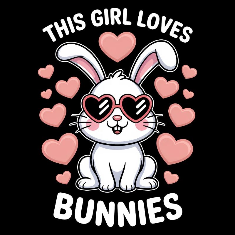 Hasen Spruch Mädchen Kaninchen Fun Hasen Geschenk