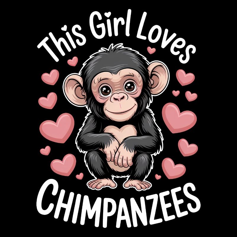Chimpanzee Saying Monkey Funny Chimpanzee Gift