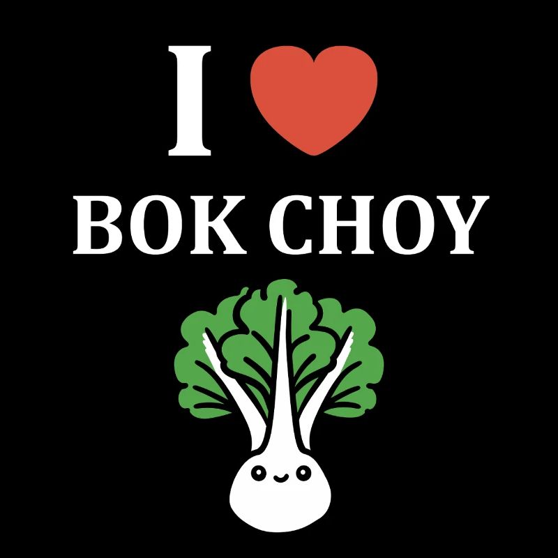 J'aime Bok Choy Tee Vert