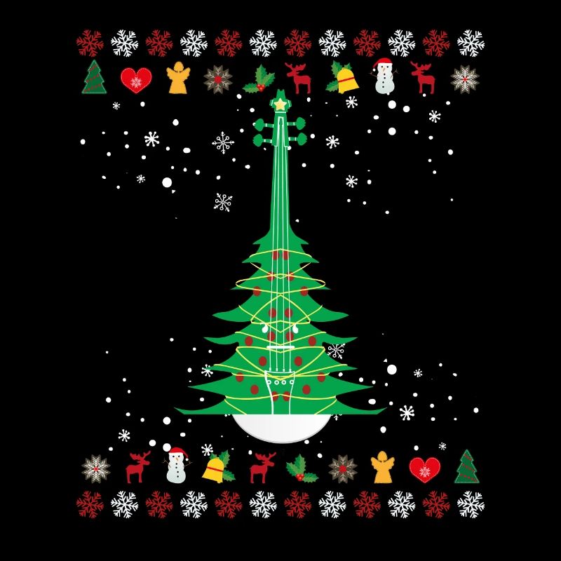 Geige Weihnachtsbaum