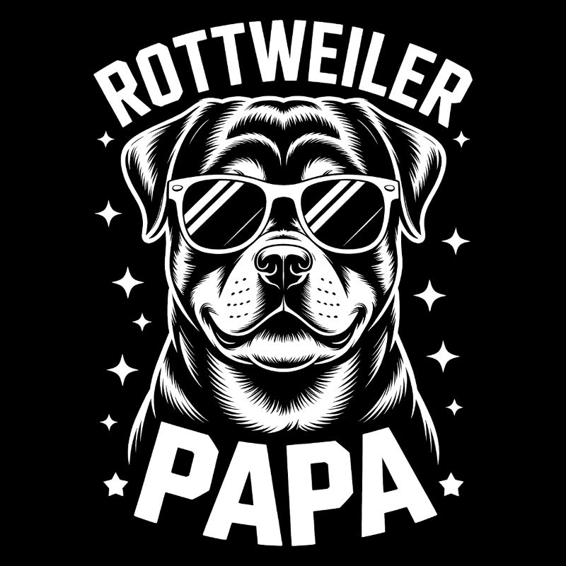 Rottweiler Spruch Papa Lustige Rottweiler Geschenk
