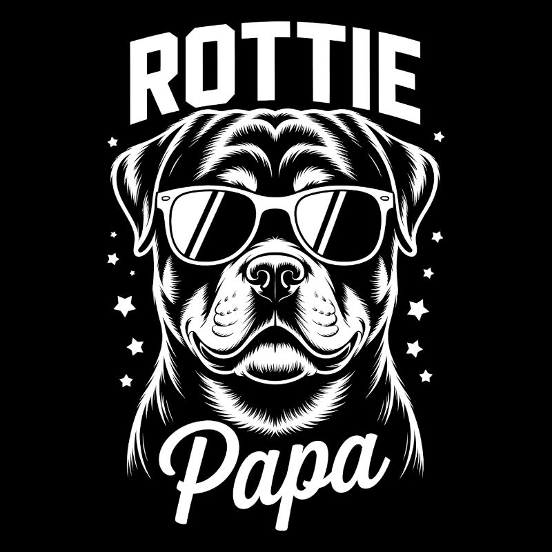 Rottweiler Spruch Papa Lustige Rottweiler Geschenk