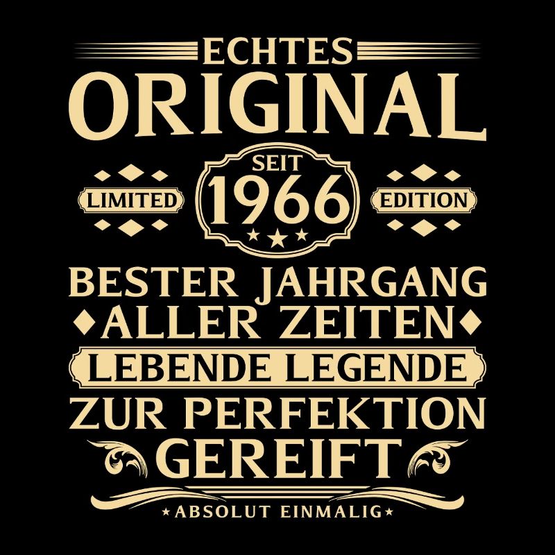 60. Geburtstag Echtes Original seit 1966