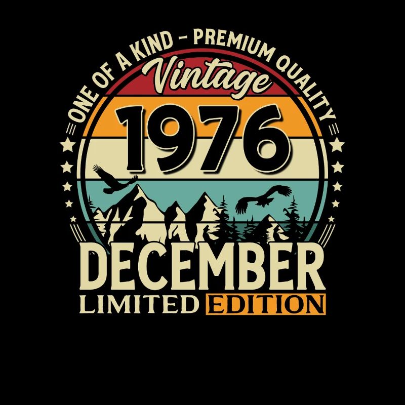 49e anniversaire Millésime décembre 1976