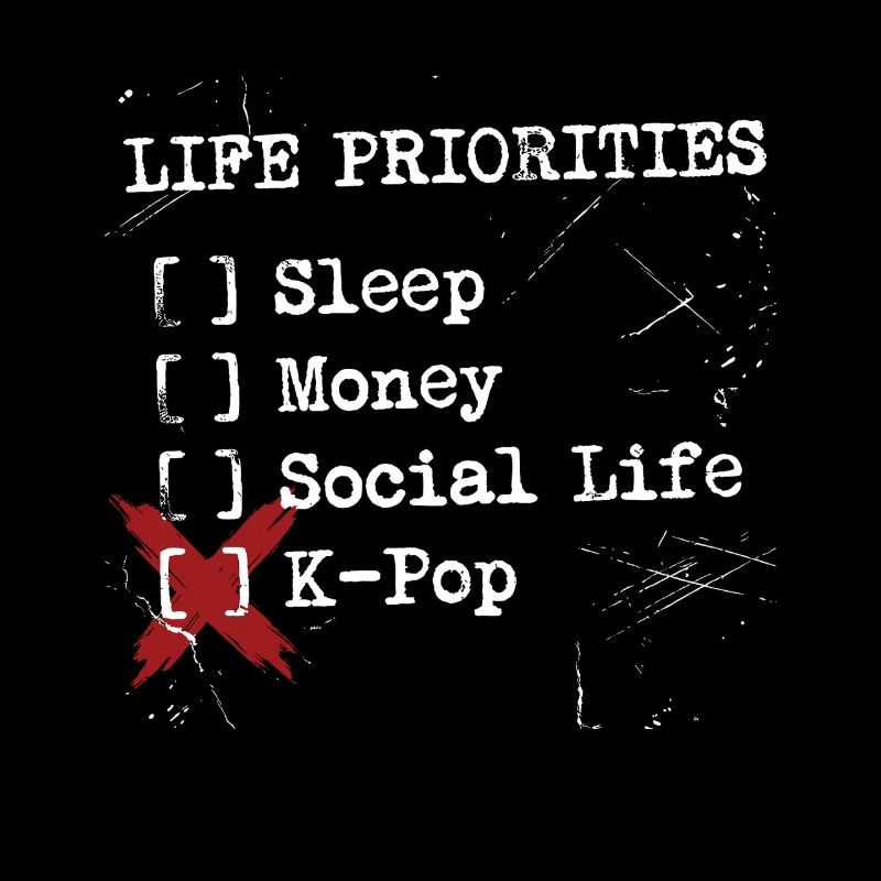 La K-pop est ma seule priorité