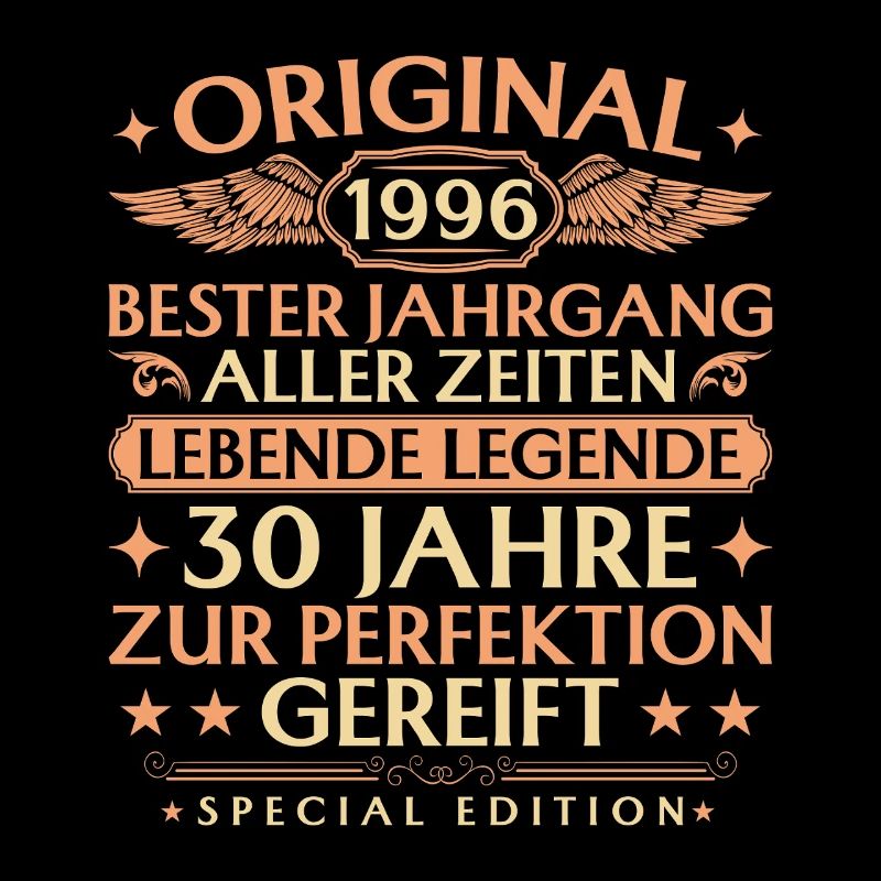 Anniversaire original du millésime 1996 : 30 ans