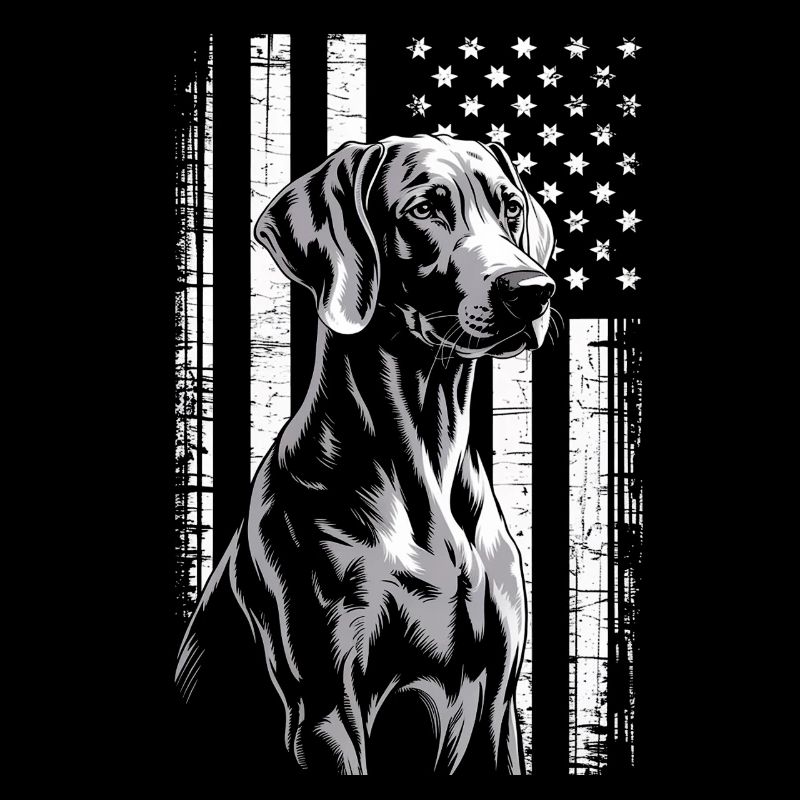 Chien gris avec rayures étoilées