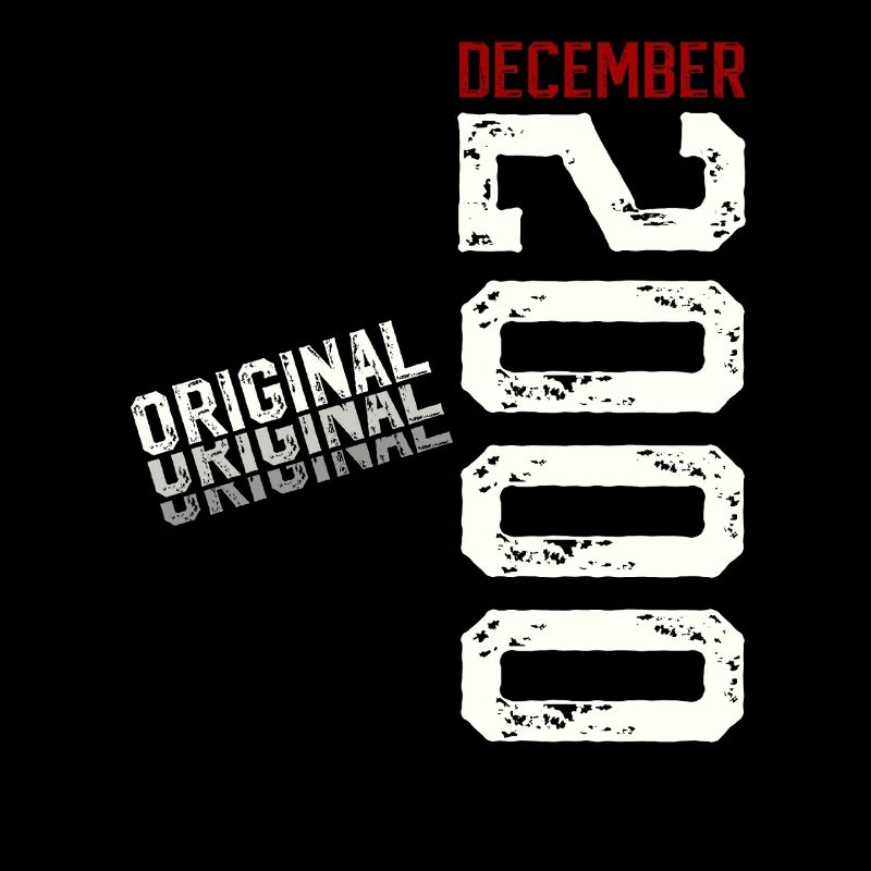 25e anniversaire Original Décembre Année 2000