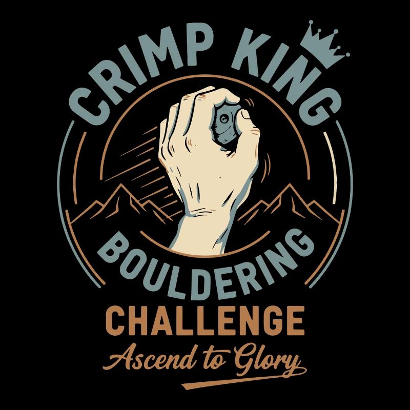 Crimp King Bouldering Challenge Ascend to Glory
