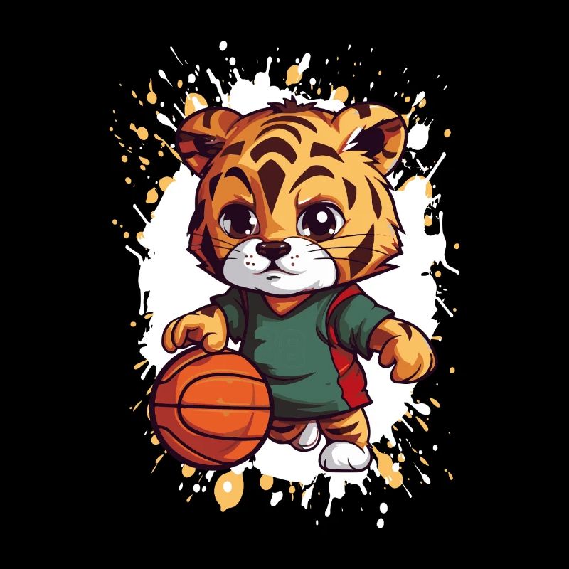 Tiger Basketball Dribbler