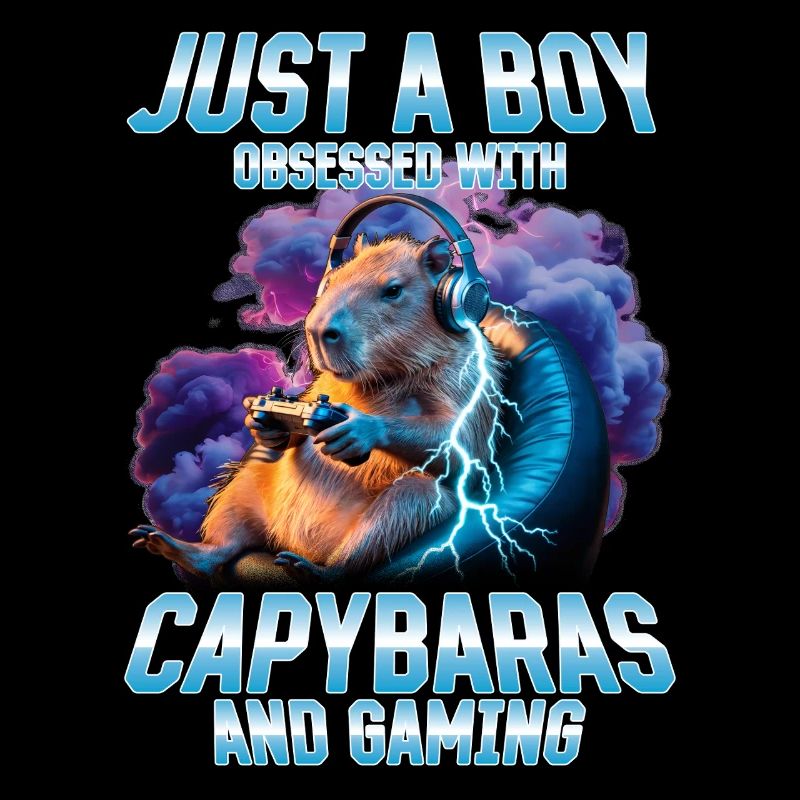 Joueur Drôle de Capybara