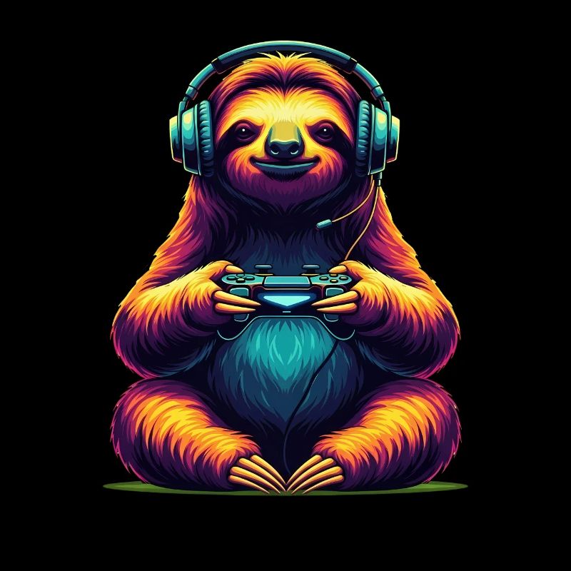 Sloth Games Animal Video Games Funny Sloth