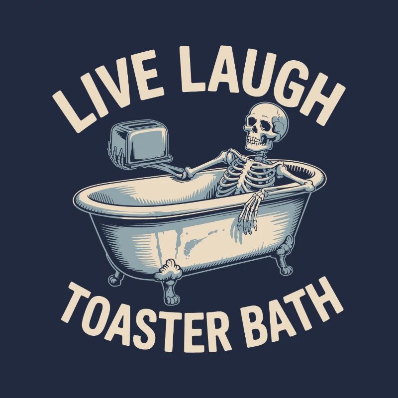 Live Laugh Toaster Bath