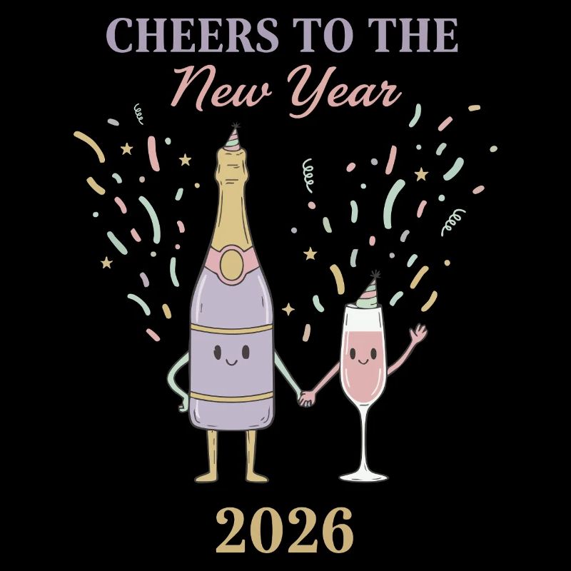 Prost auf die Neujahrsfeier 2026