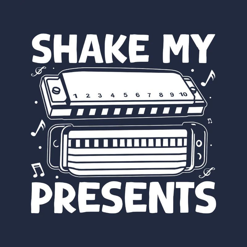 Harmonica Musican Shake My Presents Harmonica