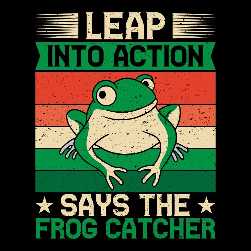Frog Catcher Leap Into Action Frog