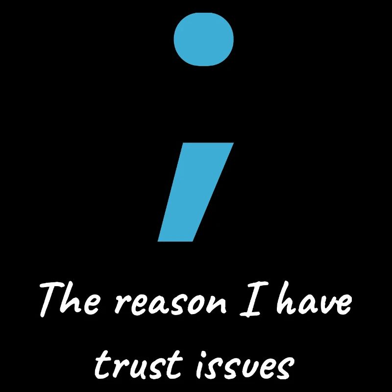 Informatiker Shirt - Semi-Colon Trust Issues