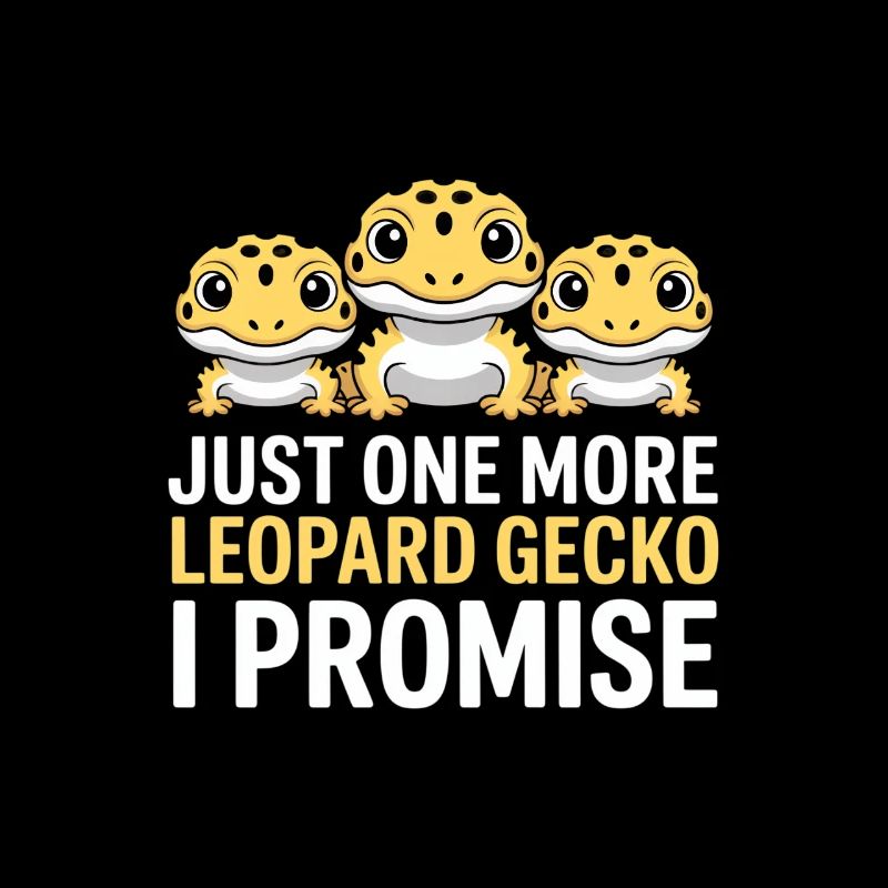 Leopardgekko-Trio Versprechen