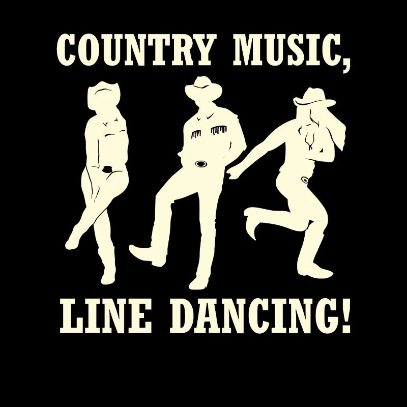 Country Line Dancing Silhouetten