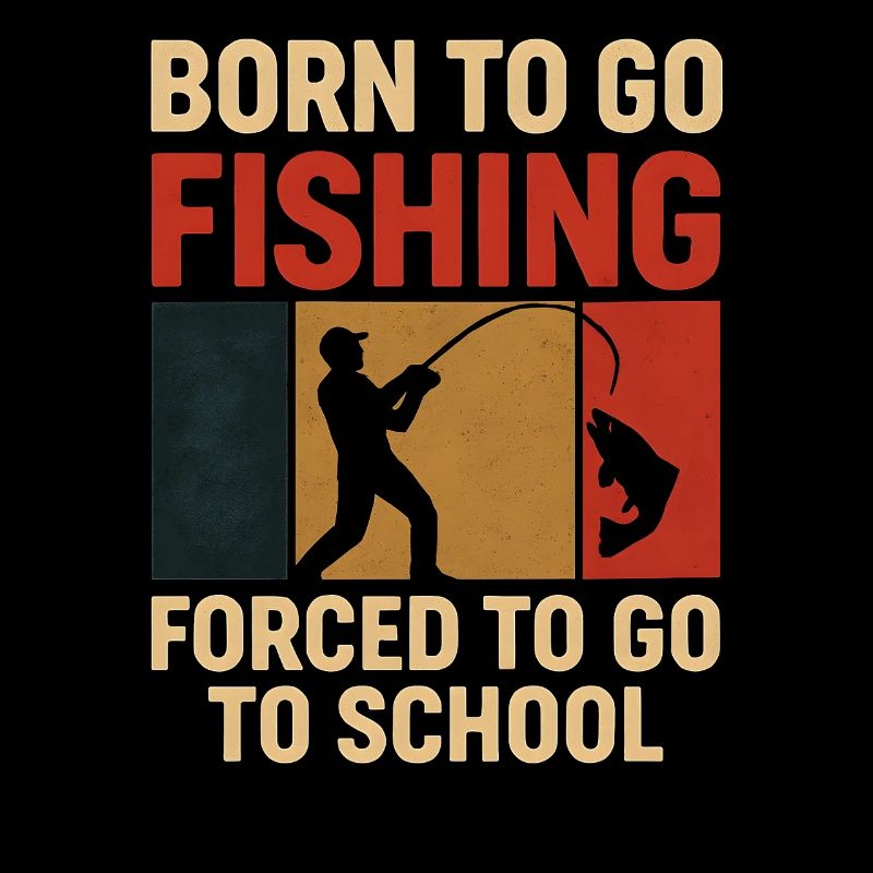 Né pour aller pêcher, forcé d’aller à l’école Pêcheur