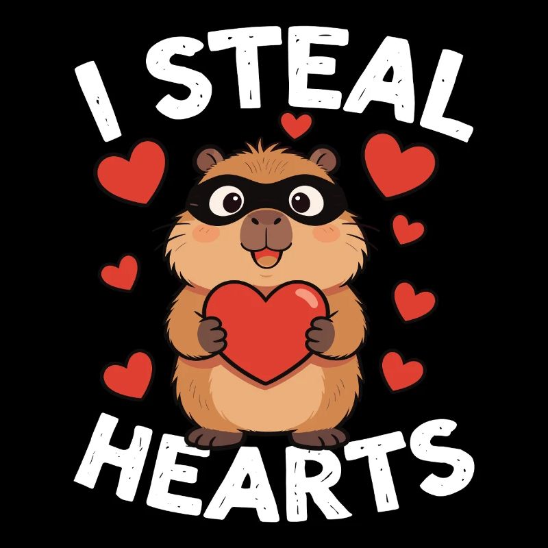 I Steal Hearts Hamster