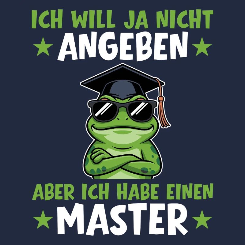 Master's exam passed, frog graduation completed