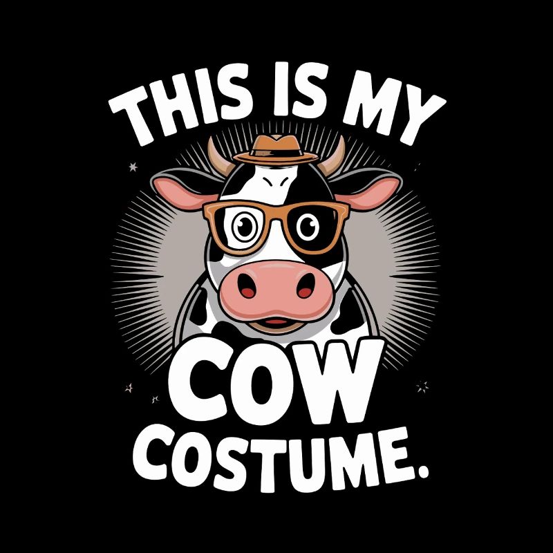 C’est mon costume de vache Déguisement drôle de vache