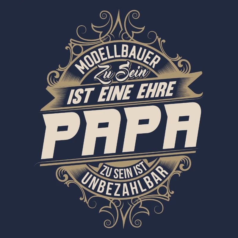 Modellbauer Papa
