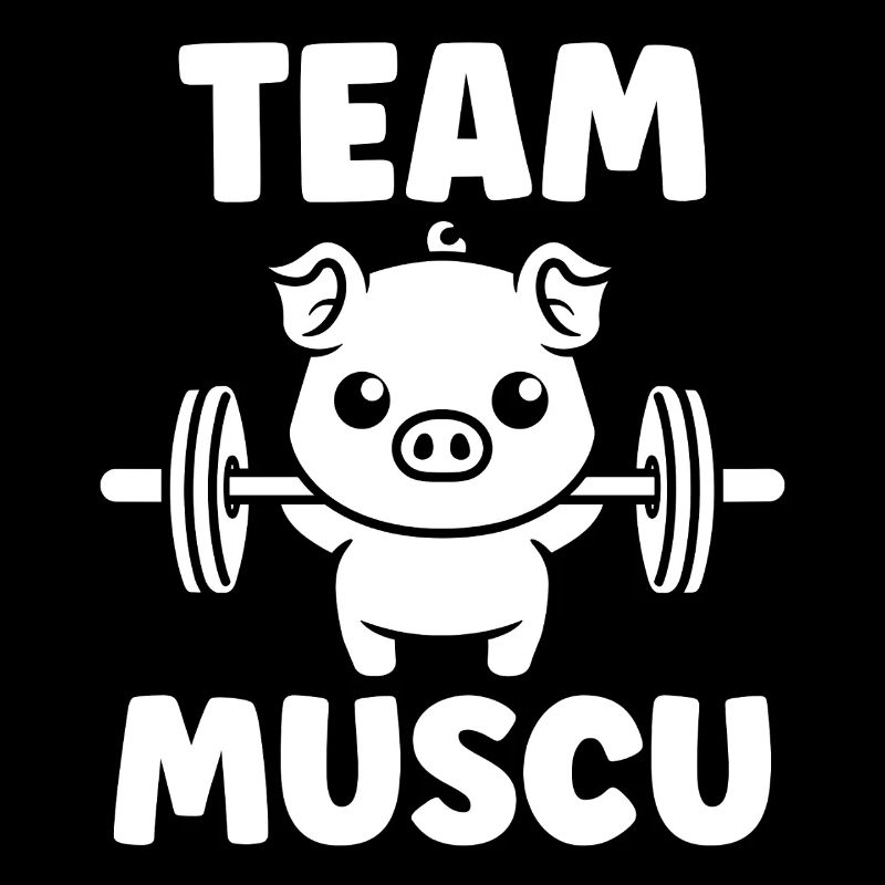 Team Muscu Pig Dumbbells