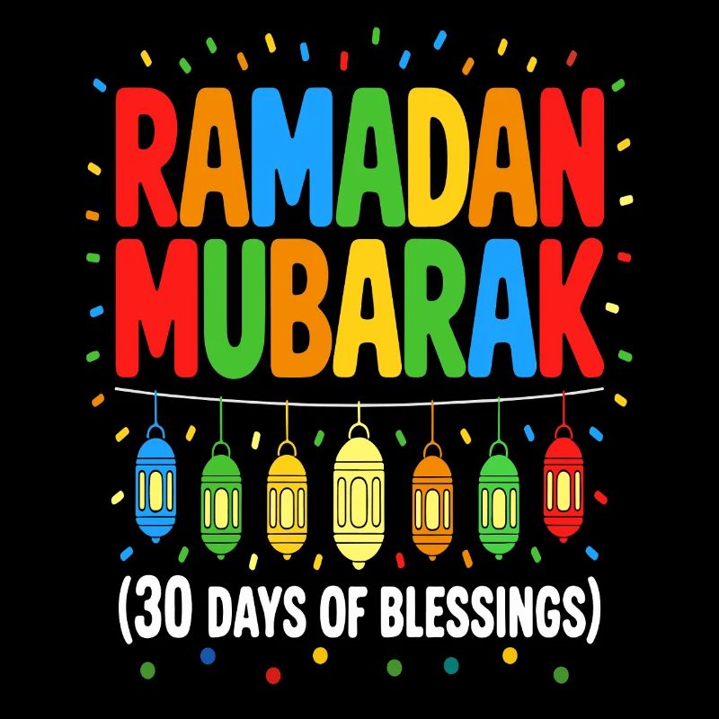 Lanterne de Ramadan Mubarak Heureux Ramadan Mubarak Boys