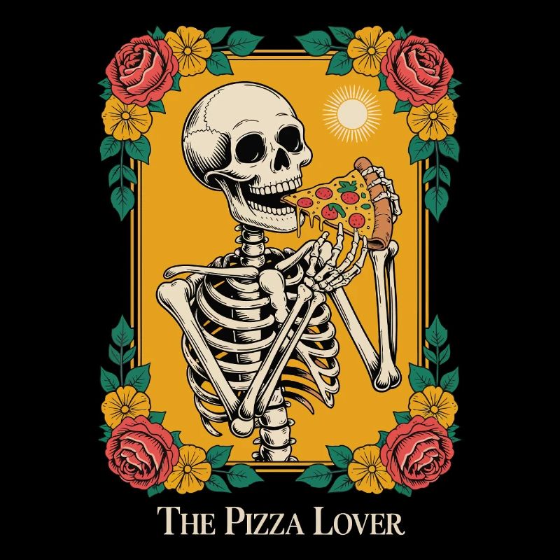La carte de tarot de l’amateur de pizza