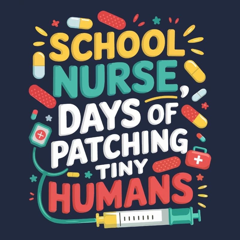 Schulkrankenschwester Patchwork Minis