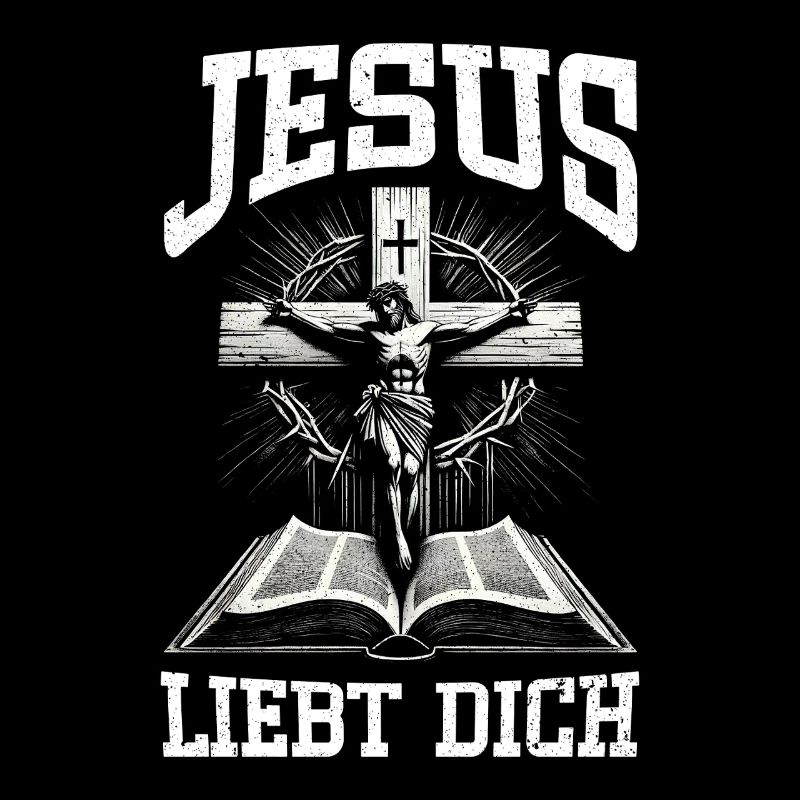 Jesus Loves You Christian Catholic Believer