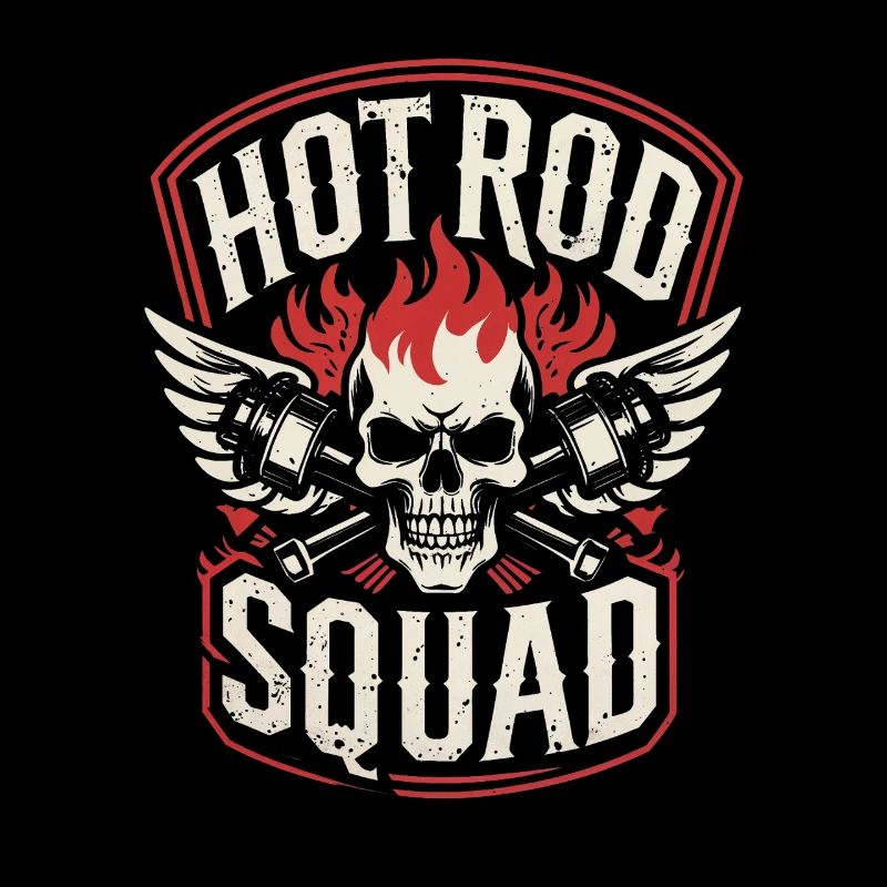 Équipe de collectionneurs de voitures classiques Hot Rod