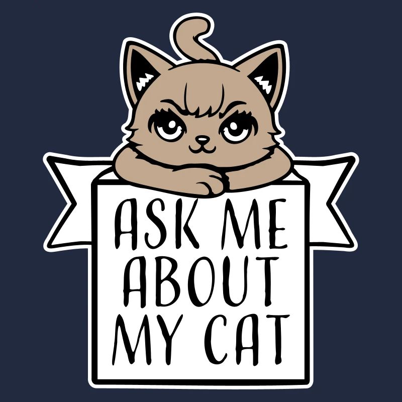 Demandez-moi pour mon chat Chat Amour des animaux Animaux