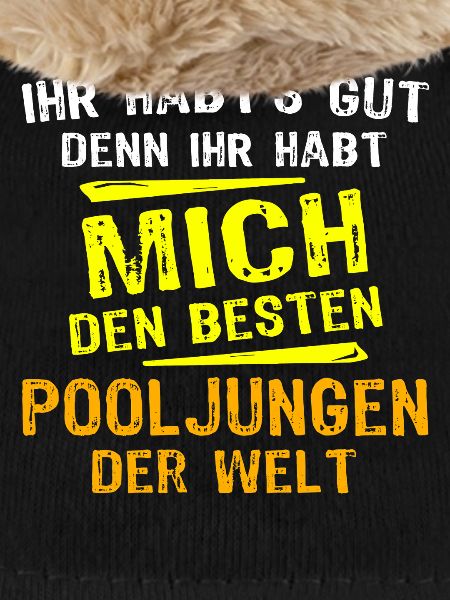 Pooljunge Geschenk