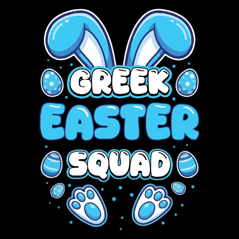 Griechische Ostermannschaft Pascha Frohe Ostern