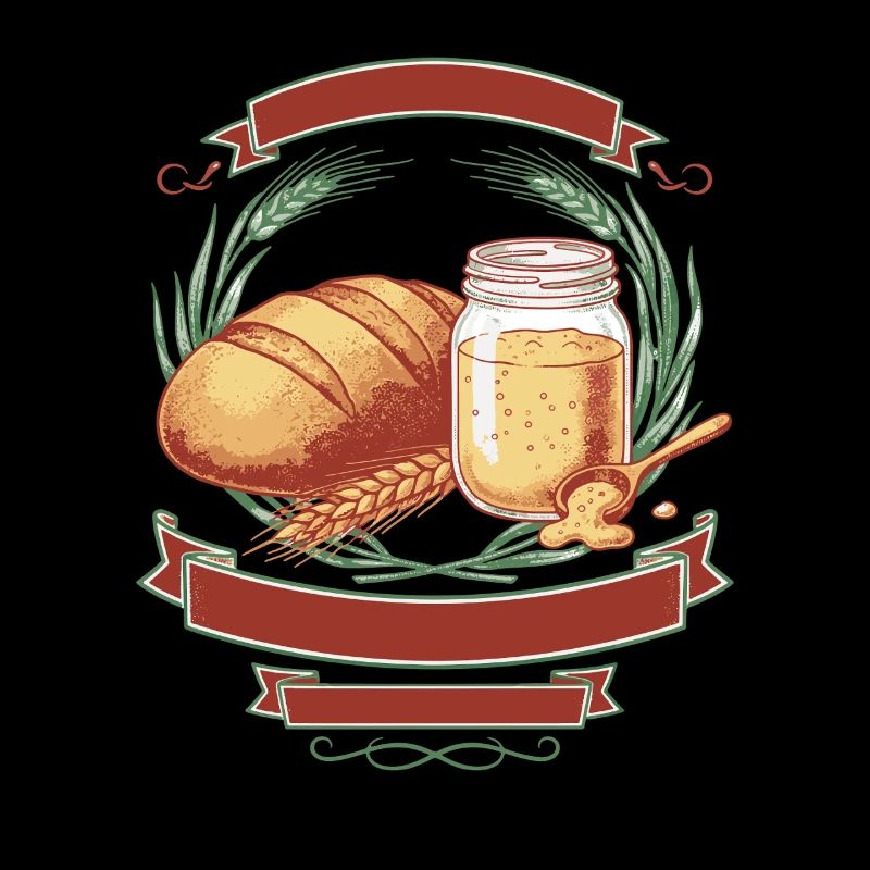 sourdough Bread Baking Baker Sourdough Starter Jar